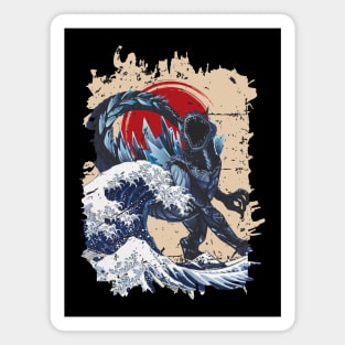 Godzilla - Vintage Japan Magnet